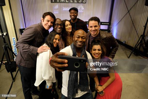 Los Angeles Premiere Event" -- Pictured: Goran Visnjic, Sakina Jaffrey, Paterson Joseph, Abigail Spencer, Malcolm Barrett, Anslem Richardson, Writer;...