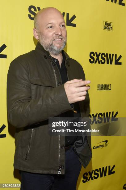 Zak Penn attends the premiere of Ready Player One at the Paramount Theatre on March 11, 2018 in Austin, Texas.