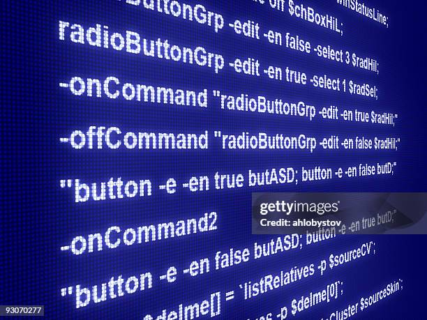 program code - depth marker stock pictures, royalty-free photos & images