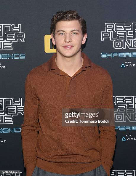 Tye Sheridan attends the Ready Player One party hosted by IMDb and News  Photo - Getty Images