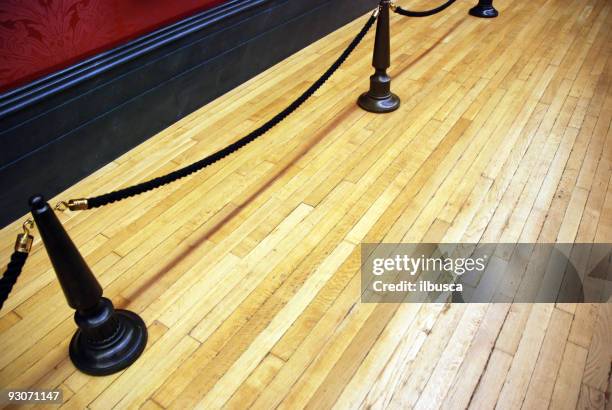in the museum - gallery floor stock illustrations