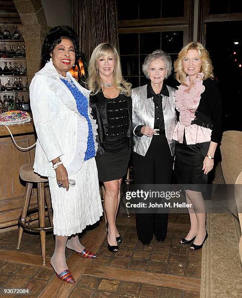 Representative Diane E. Watson , producer Daphna Ziman, actress June Lockhart and Assemblywoman Cathleen Galgiani attend the birthday celebration and...