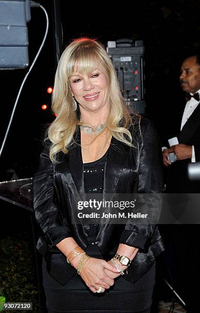Producer Daphna Ziman attends the birthday celebration and fundraiser for Representative Diane E. Watson at a private residence on November 14, 2009...