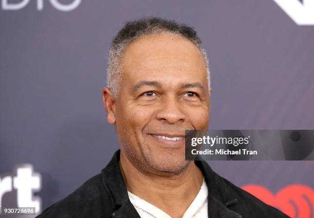 Ray Parker Jr arrives to the 2018 iHeartRadio Music Awards held at The Forum on March 11, 2018 in Inglewood, California.