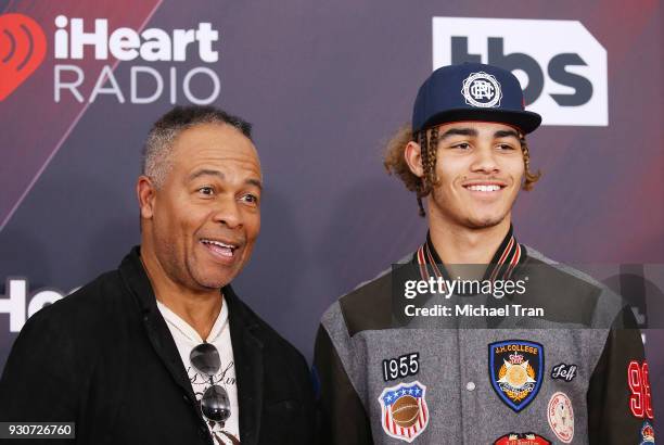 Ray Parker Jr arrives to the 2018 iHeartRadio Music Awards held at The Forum on March 11, 2018 in Inglewood, California.