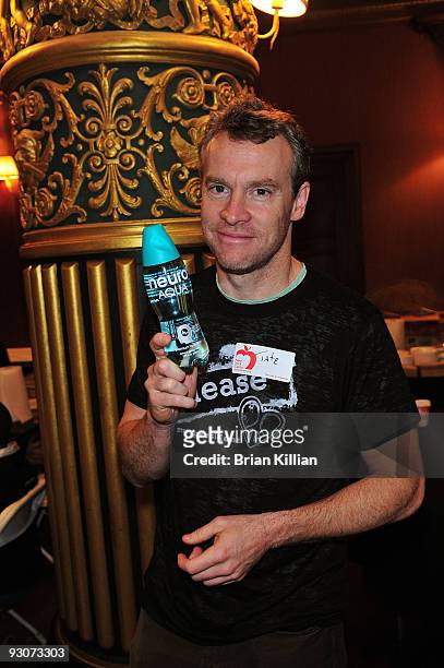 Actor Tate Donovan attends the Children Mending Hearts "Please Mr. President" workshop at the Prince George Ballroom on November 15, 2009 in New York...