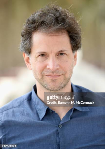 Director Bennett Miller poses during a portrait session at the Museum of Islamic Art on day four of Qumra, the fourth edition of the industry event...