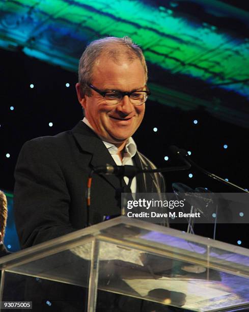 Harry Enfield attends the Variety Club Showbiz Awards, at the Grosvenor House, on November 15, 2009 in London, England.