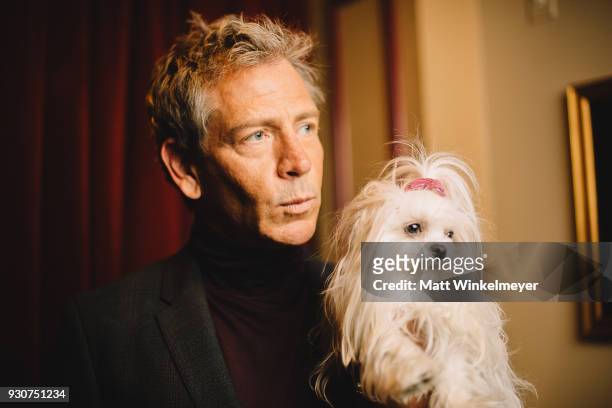 Ben Mendelsohn and Pepper pose for a portrait at the "Ready Player One" Premiere 2018 SXSW Conference and Festivals at Paramount Theatre on March 11,...
