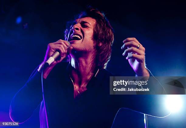 Scottish singer and songwriter, Paolo Nutini performs at the Astra Club on November 15, 2009 in Berlin, Germany.