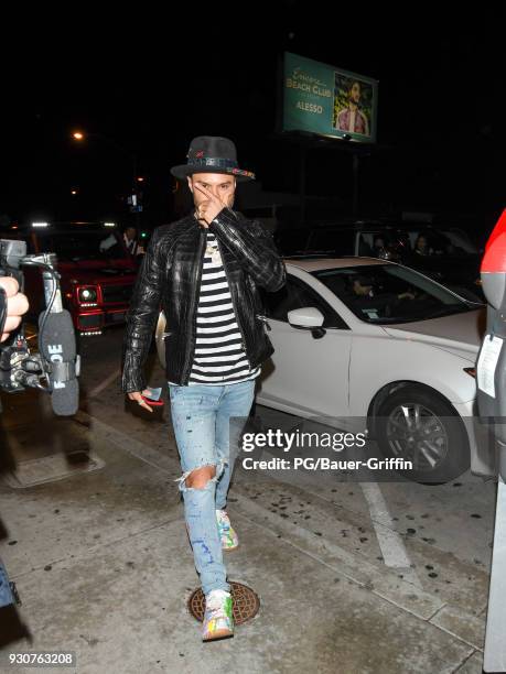 Alec Monopoly is seen on March 11, 2018 in Los Angeles, California.