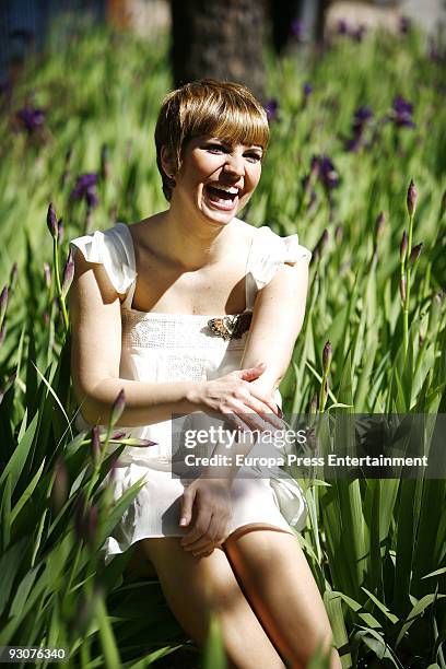 Singer Pasion Vega poses during a portrait session on November 13, 2009 in Madrid, Spain.