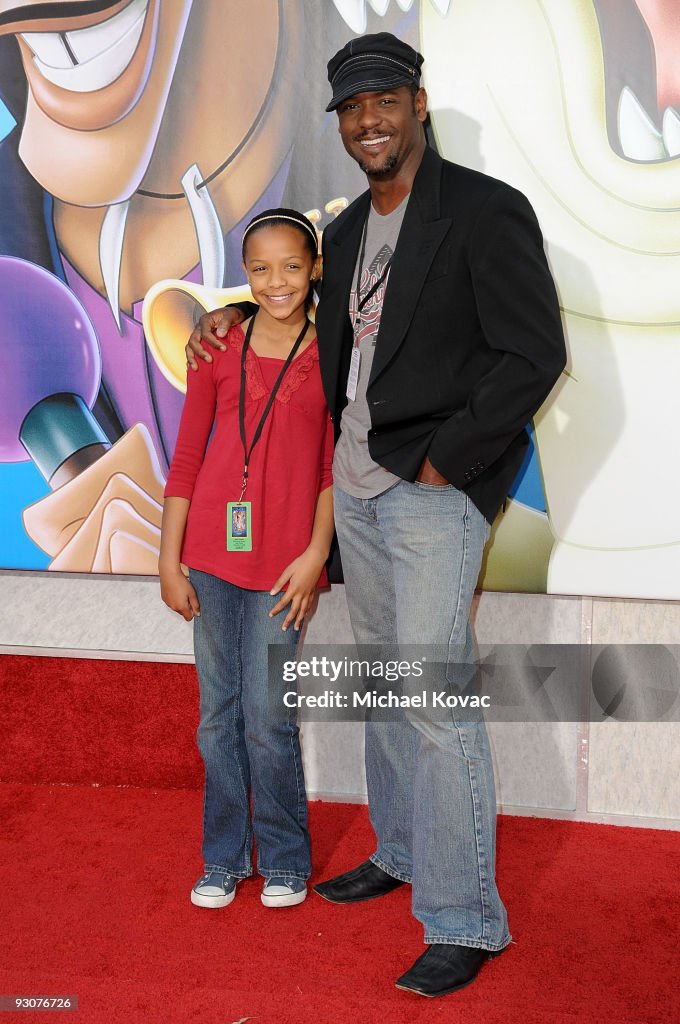 Actor Blair Underwood and daughter Brielle attend the premiere of