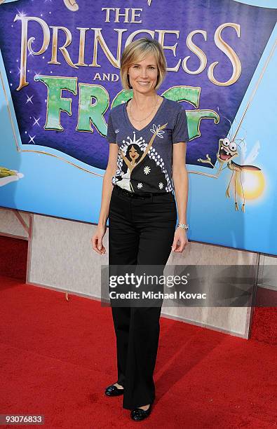 Journalist Willow Bay attends the premiere of ''The Princess And The Frog'' at Walt Disney Studios on November 15, 2009 in Burbank, California.