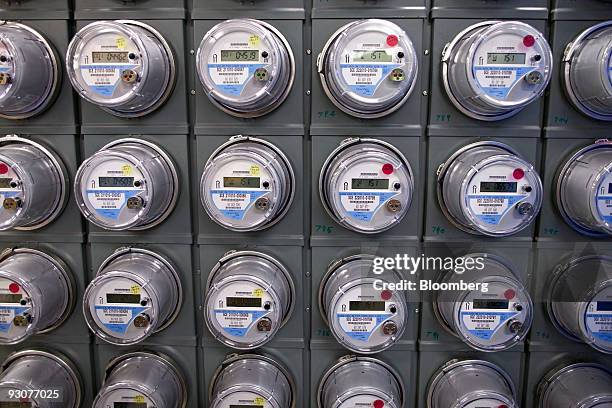 Meter Bank Example Bank Of Electric Meters Photos and Premium High Res Pictures - Getty Images