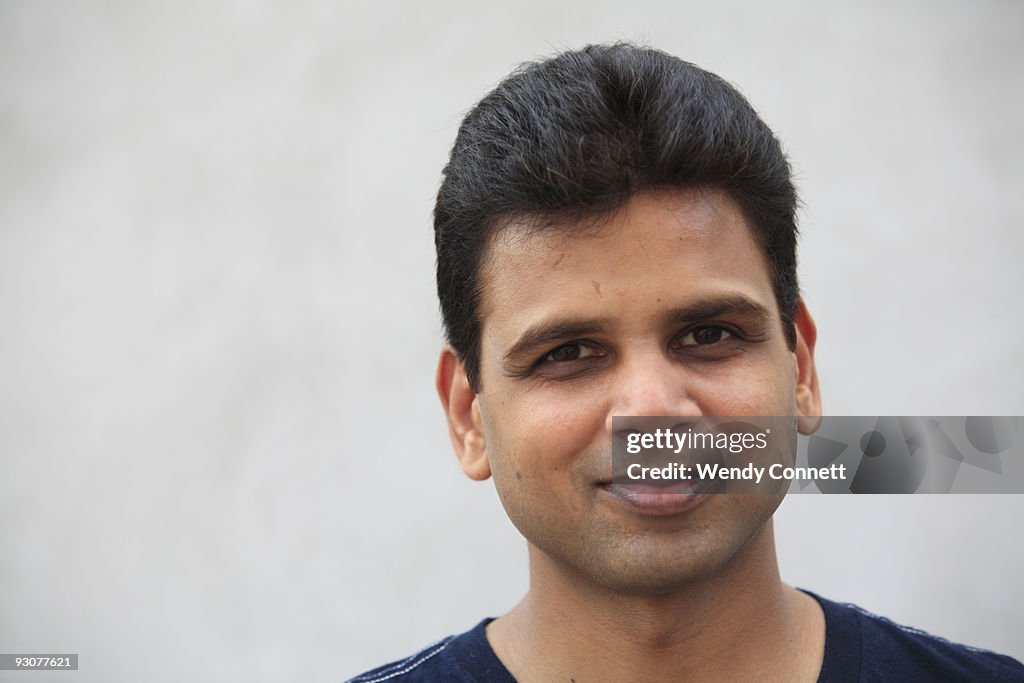 Portrait of East Indian Man