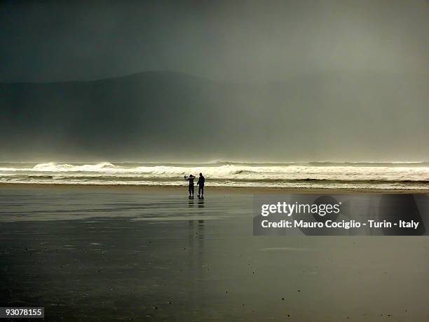 lonely two - dingle bay stock pictures, royalty-free photos & images