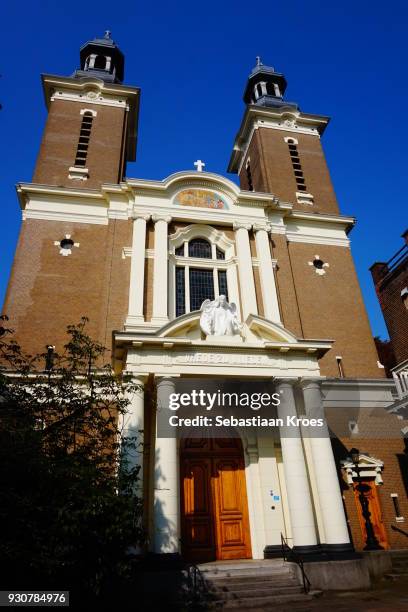 overview on the paradise church, rotterdam, the netherlands - 1910 stock-fotos und bilder