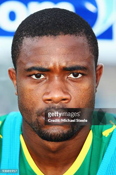 Aurelien Chedjou of Cameroon during the Morocco v Cameroon FIFA2010 World Cup Group A qualifying match at the Complexe Sportif on November 14, 2009...