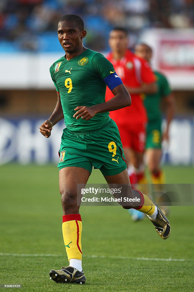 Morocco v Cameroon - FIFA2010 World Cup Qualifier
