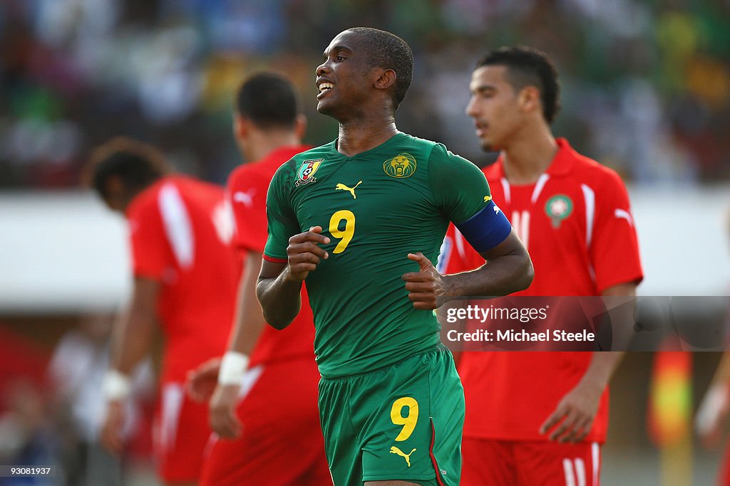 Morocco v Cameroon - FIFA2010 World Cup Qualifier