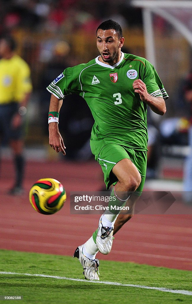 Egypt v Algeria - FIFA2010 World Cup Qualifier