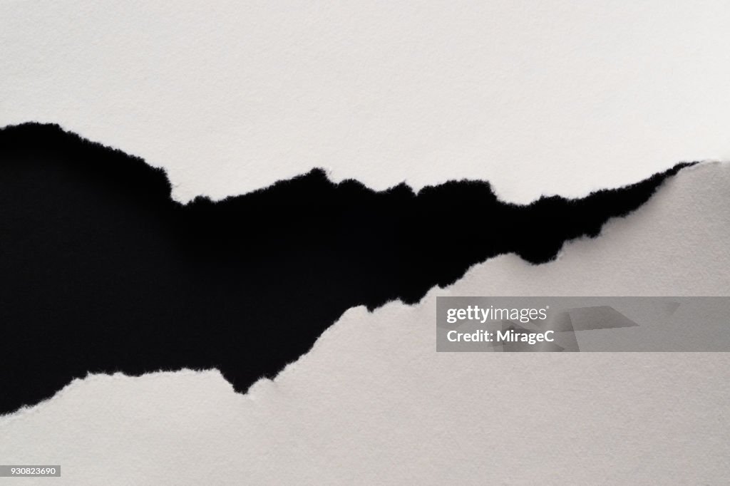 Torn Paper Fissure