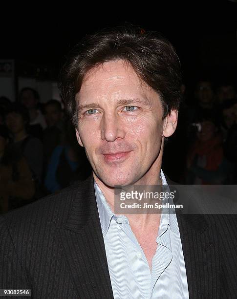 Actor Andrew McCarthy attends The Cinema Society & A Diamond Is Forever screening of "The Private Lives Of Pippa Lee" at AMC Loews 19th Street on...