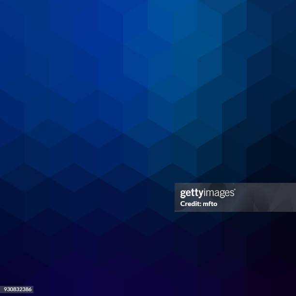 blue abstract background - octagon abstract background stock illustrations