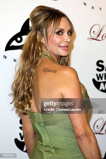 Lesley Vogel Panettiere attends The Whaleman Foundation Benefit at Beso on November 15, 2009 in Hollywood, California.