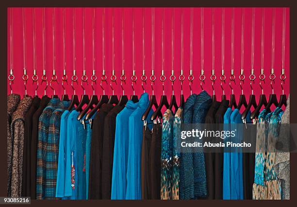 close up of  clothes hanging - abuela stock pictures, royalty-free photos & images