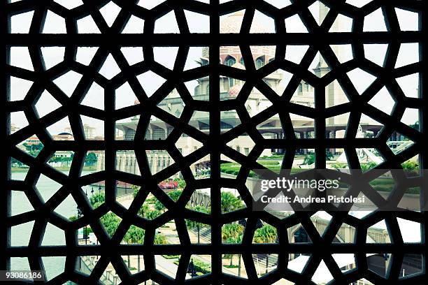 Putra Mosque in Putrajaya administrative capital, Kuala Lumpur, Malaysia.