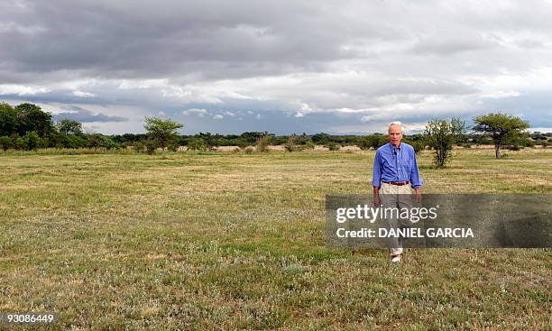 Billionaire Douglas Tompkins walks in his property in Ibera, near Carlos Pellegrini in Corrientes Province, Argentina, on November 5, 2009. The...