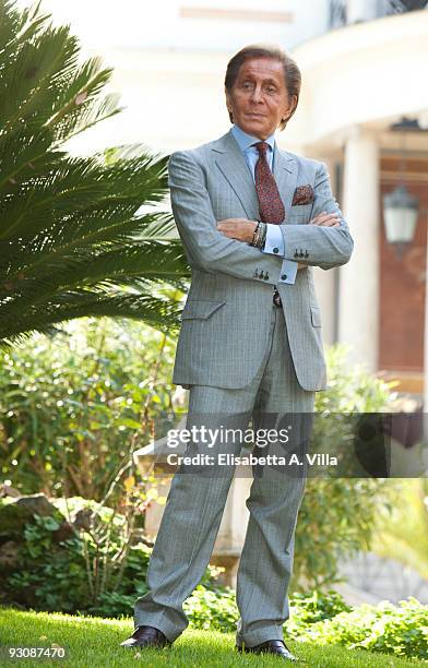 Valentino Garavani attends "Valentino: The Last Emperor" photocall at the Casina Valadier on November 16, 2009 in Rome, Italy.