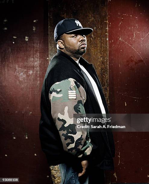 Rapper and Wu-Tang Clan member, Raekwon poses at a portrait session in 2006.