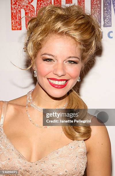 Cast member Savannah Wise attends the after party for the Broadway opening of "Ragtime" at the Tavern On The Green on November 15, 2009 in New York...