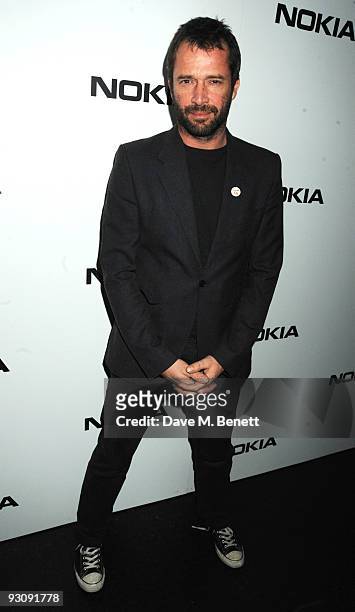 James Purefoy attends the launch party for the NOKIA X6 where Rihanna will showcase new material from her new album 'Rated R', at the Brixton Academy...