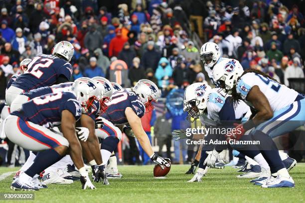 Divisional Round - Tennessee Titans v New England Patriots, News Photo