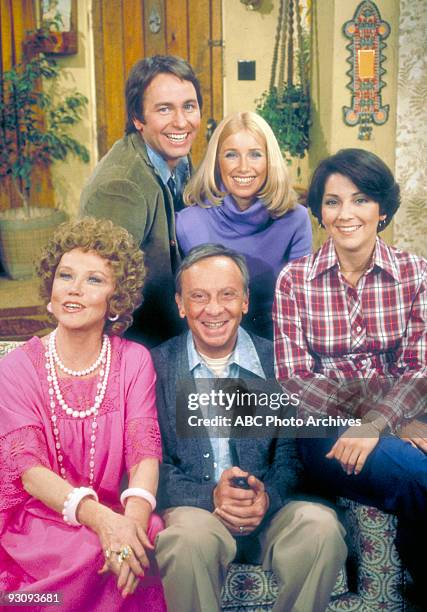 Cast gallery - Pilot - Season One - 3/15/77 Pictured, top row: John Ritter , Suzanne Somers and Joyce DeWitt played roommates and Audra Lindley and...