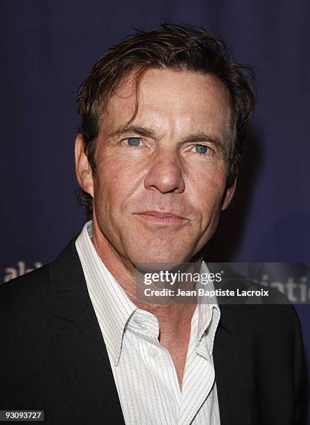 Dennis Quaid arrives at The Alzheimer's Association's 17th Annual "A Night At Sardi's" at the Beverly Hilton Hotel on March 4, 2009 in Beverly Hills,...