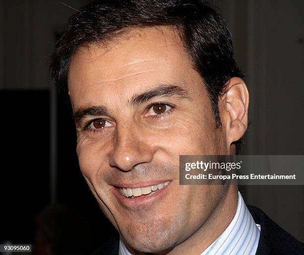 Miguel Baez attends a news conference to present the new edition of 'Rake New Future' on November 16, 2009 in Madrid, Spain.