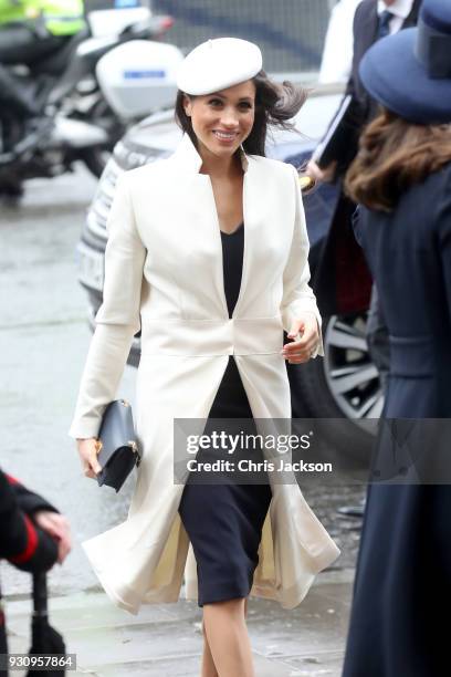 Meghan Markle attends the 2018 Commonwealth Day service at Westminster Abbey on March 12, 2018 in London, England.