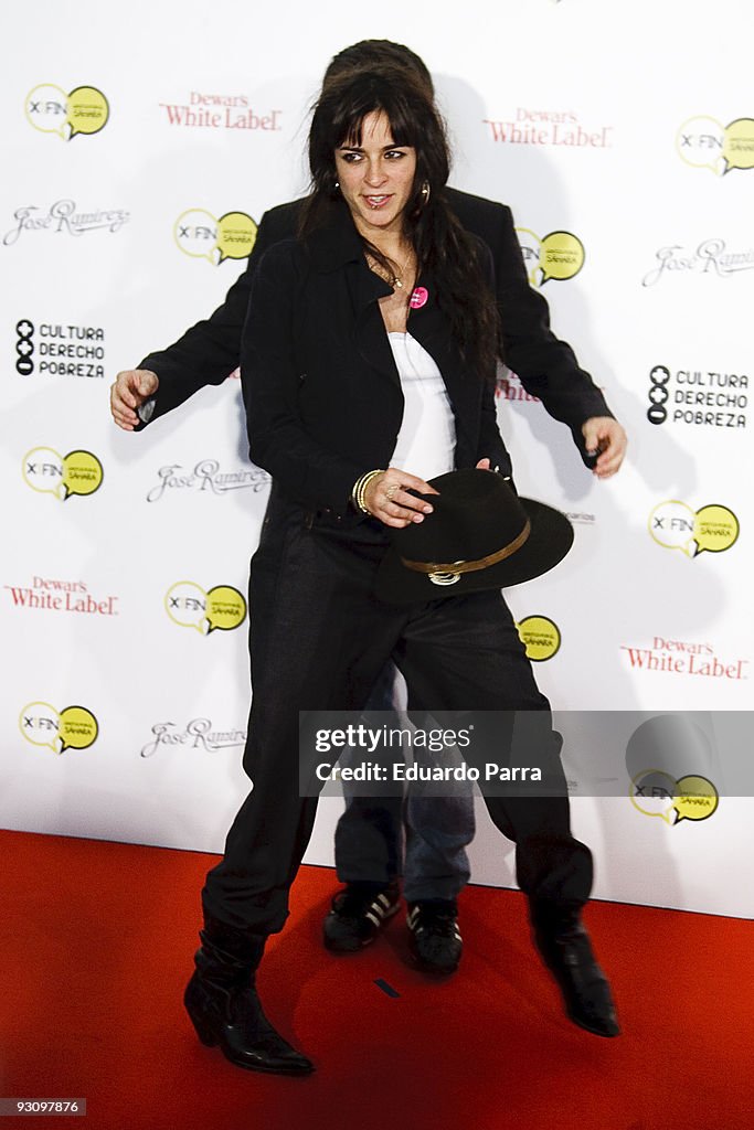 Celebrities Attend Juntos por el Sahara Charity Concert in Madrid