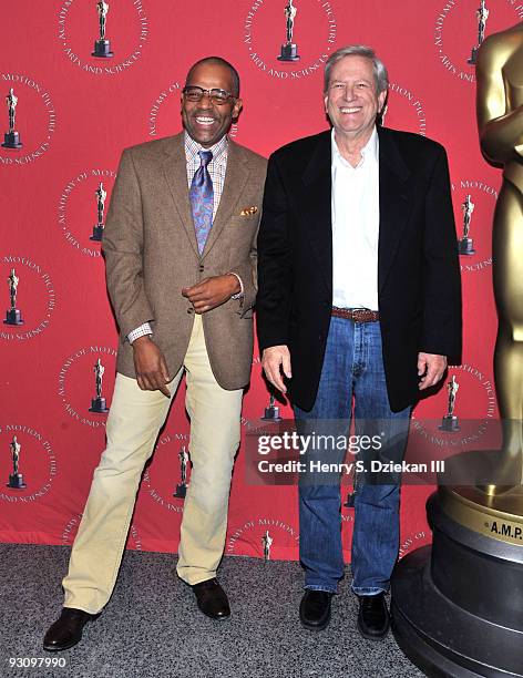 New York Event Director Patrick Harrison and Actor Michael Murphy attend a screening of "Manhattan" hosted by The Academy of Motion Picture Arts and...