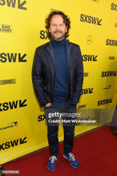 Ram Bergman attends the "The Director and The Jedi" Premiere 2018 SXSW Conference and Festivals at Paramount Theatre on March 12, 2018 in Austin,...