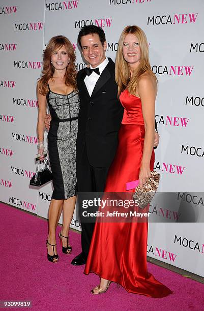 Actors Tracey Bregman, Christian LeBlanc and Michelle Stafford arrive at the MOCA NEW 30th anniversary gala held at MOCA Grand Avenue on November 14,...