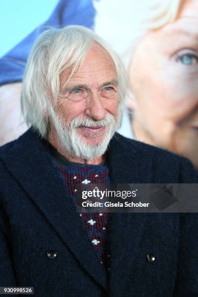 Pierre Richard attends the 'Die Sch'tis in Paris' photo call at Hotel Bayerischer Hof on March 12, 2018 in Munich, Germany.