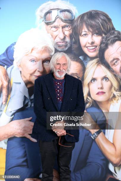 Pierre Richard attends the 'Die Sch'tis in Paris' photo call at Hotel Bayerischer Hof on March 12, 2018 in Munich, Germany.