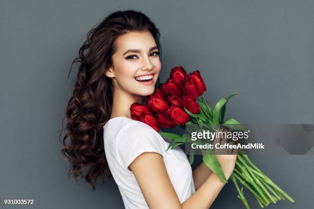 romantiska rosor för dam - blommande växt bildbanksfoton och bilder