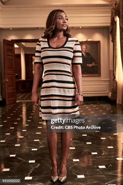 Patina Miller stars as Daisy Grant in CBS drama MADAM SECRETARY airing on Sundays on the CBS Television Network.